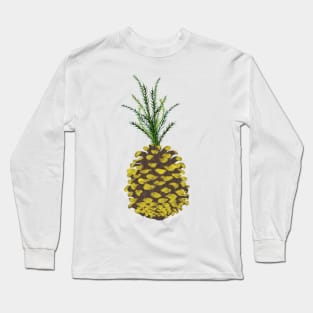 Pine Cone Pineapple Long Sleeve T-Shirt